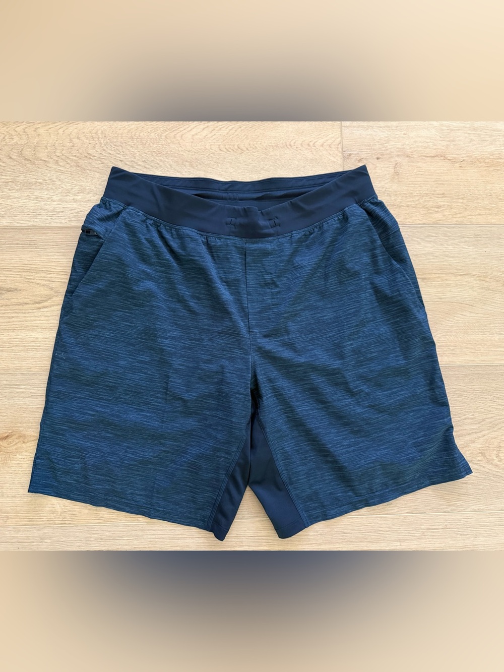 Lululemon T.H.E. Short 9” Lined Men’s XL Heathered Navy